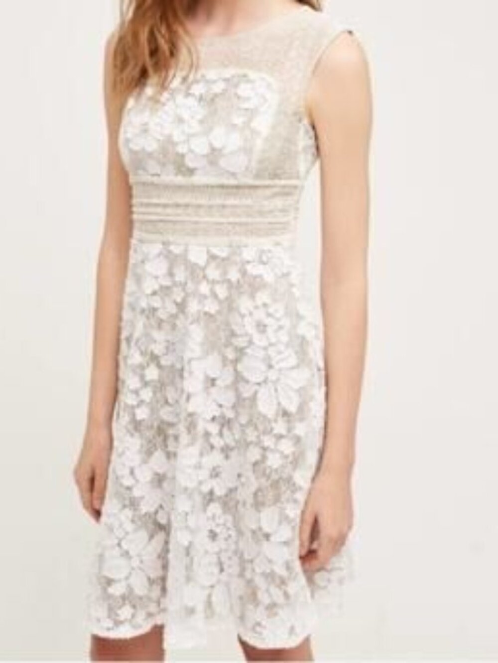 NWT Anthropologie Moulinette Soeurs Chandler Lace Fit & Flare Dress - Size 8